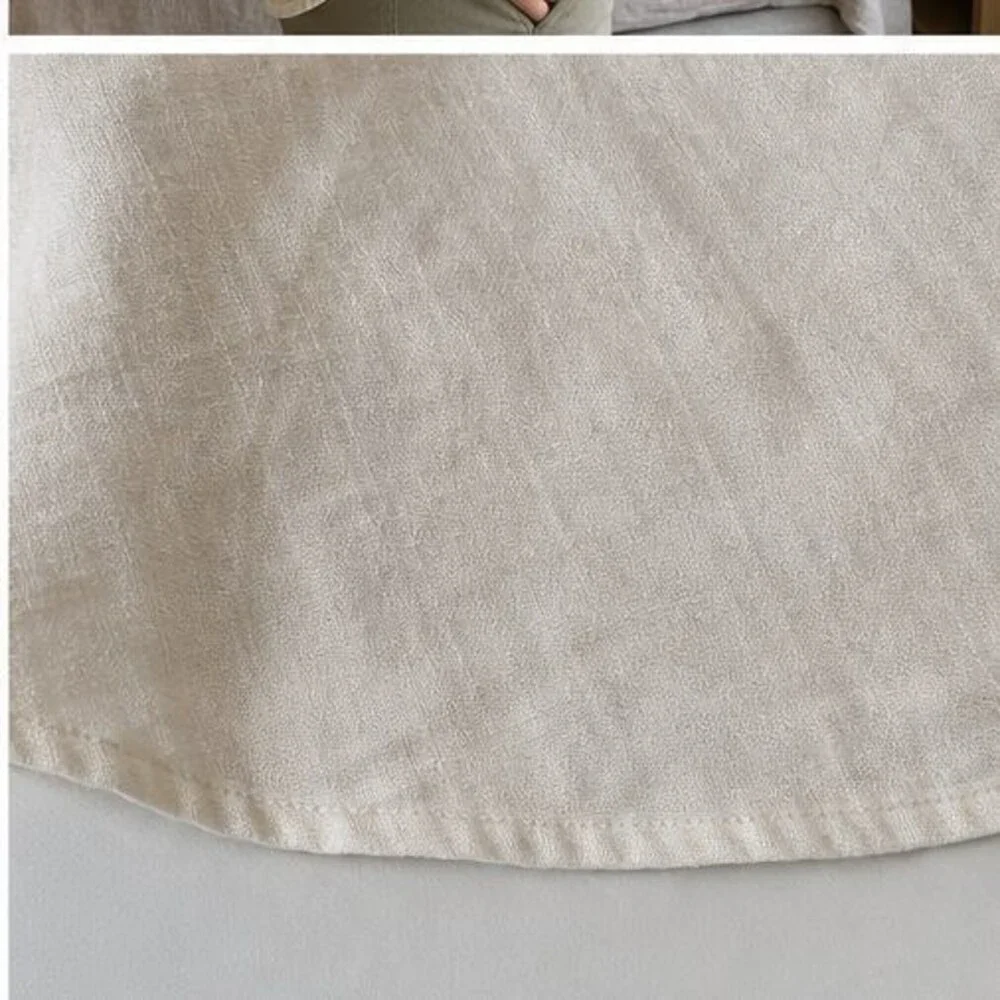 White Button Blouse